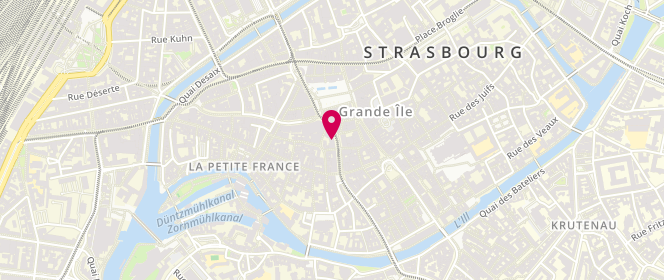 Plan de Croquandise, 4 Rue des Francs Bourgeois, 67000 Strasbourg