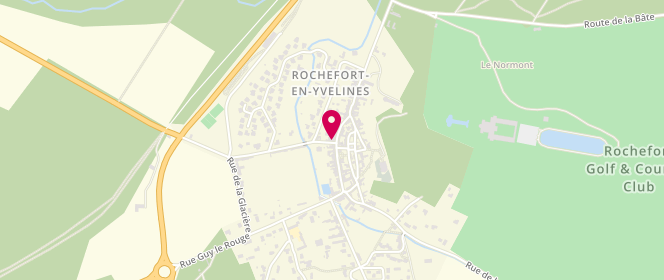 Plan de La Fournée de Rochefort, 38 Rue Guy le Rouge, 78730 Rochefort-en-Yvelines