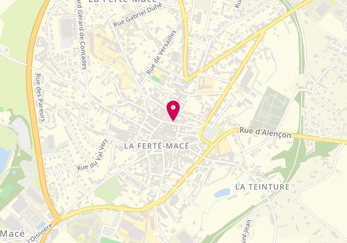 Plan de Banette, 18 Rue d'Hautvie, 61600 La Ferté-Macé