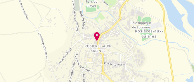 Plan de Le Fournil du Banban, 8 Rue Gambetta, 54110 Rosières-aux-Salines