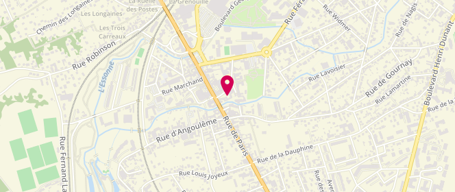 Plan de Wissem Boulangerie, 83 Rue de la Papeterie, 91100 Corbeil-Essonnes