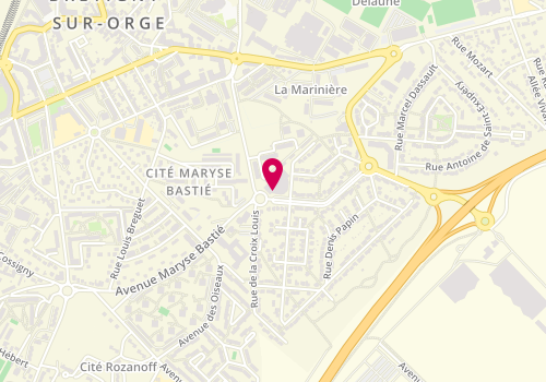 Plan de Pains & Pâtisseries, 3 avenue Charles de Gaulle, 91220 Brétigny-sur-Orge
