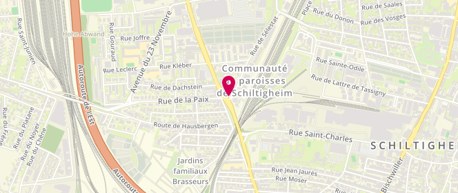 Plan de Aux Trois Epis, 56 Route du Général de Gaulle, 67300 Schiltigheim