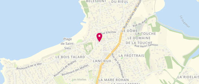 Plan de Boulangerie de l'Islet, 1 Rue Islet, 22770 Lancieux