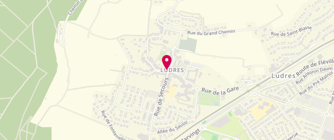 Plan de Maison Choné, 118 place Ferri de Ludre, 54710 Ludres