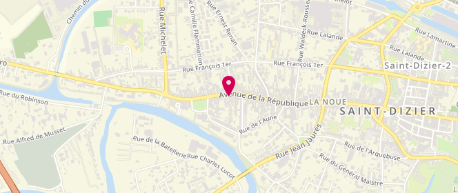 Plan de Maison Dervaux, 259 avenue de la République, 52100 Saint-Dizier