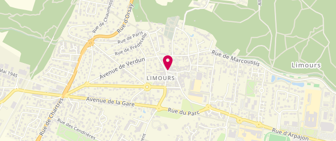 Plan de Le Fournil de Limours, 24 Place du General de Gaulle, 91470 Limours