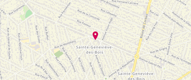 Plan de Aux Delices de Jasmine, 148 avenue Gabriel Péri, 91700 Sainte-Geneviève-des-Bois