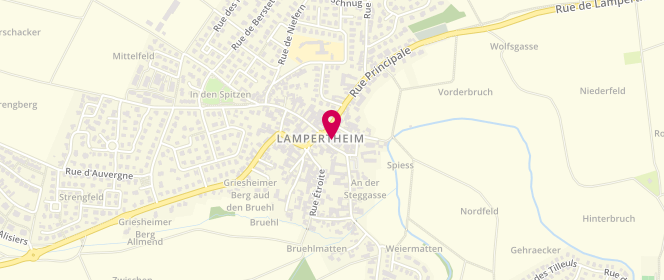 Plan de Aux délices des zimm’s, 3 Rue de Mundolsheim, 67450 Lampertheim