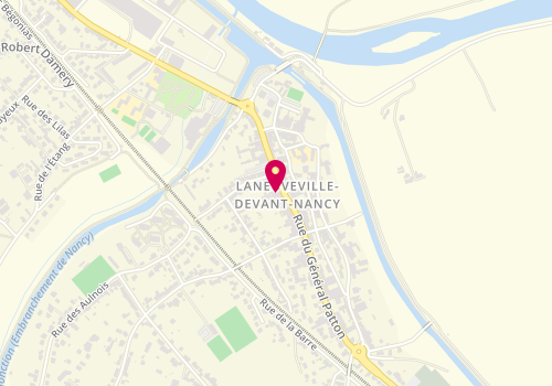 Plan de Les Délices de Laneuveville, 50 Rue du Général Patton, 54410 Laneuveville-devant-Nancy