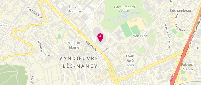 Plan de Fabrik A Pain, 23 Boulevard de l'Europe, 54500 Vandœuvre-lès-Nancy