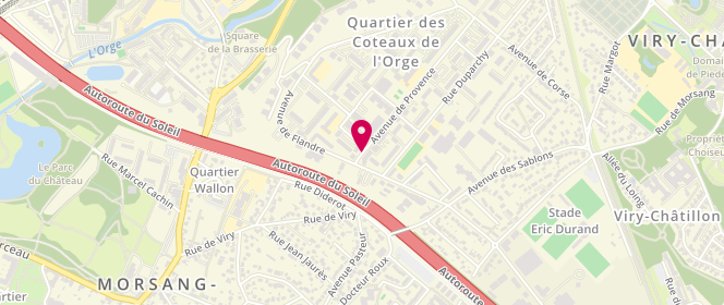 Plan de Boulangerie de l'Orge, 31 Avenue de Provence, 91170 Viry-Châtillon