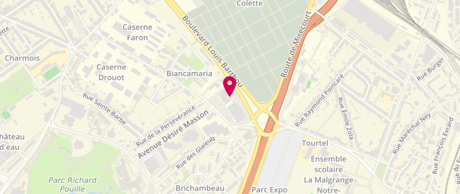 Plan de Au Bon Pain, 9 Boulevard Louis Barthou, 54500 Vandœuvre-lès-Nancy