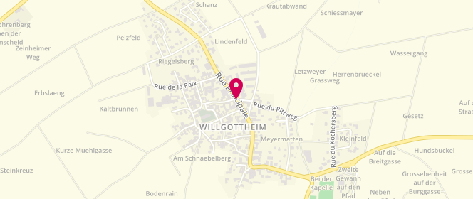 Plan de L.F.D.L Willgo, 41 Rue Principale, 67370 Willgottheim