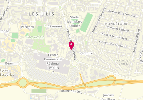 Plan de Boulangerie les Cévennes, 1 Rue des Causses Bis, 91940 Les Ulis