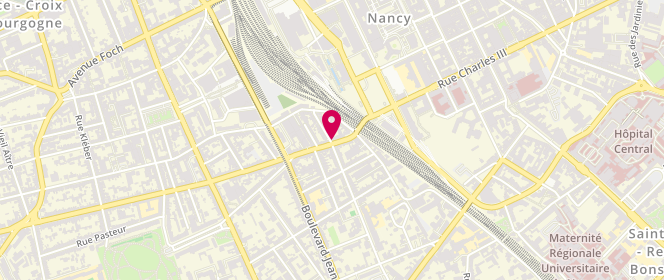 Plan de Brandenberg, 16 Rue de Mon Désert, 54000 Nancy