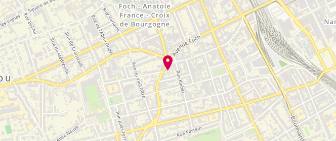 Plan de La Place du Pain, 29 Place de la Commanderie, 54000 Nancy