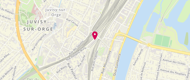 Plan de Aux Délices de Juvisy, Sortie Condorcet
8 place Banette et Planchon Gare De, 91260 Juvisy-sur-Orge