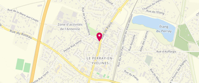 Plan de Le Fournil du Perray, 2 Rue de Chartres, 78610 Le Perray-en-Yvelines