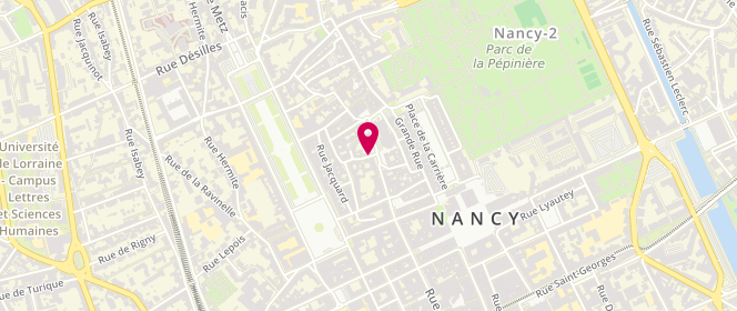 Plan de Boulangerie du Chastel, 15 Place du Colonel Fabien, 54000 Nancy