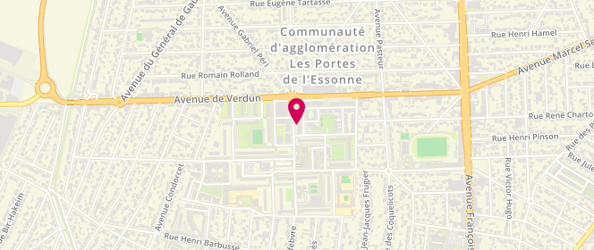 Plan de Espace gourmand, 5 Rue des Froides Bouillies, 91200 Athis-Mons