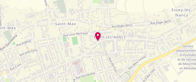 Plan de Boulangerie Herveux, 27 avenue Foch, 54270 Essey-lès-Nancy