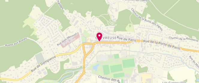 Plan de La boulangerie de Chevreuse bienvenue, 64 Rue de la Division Leclerc, 78460 Chevreuse