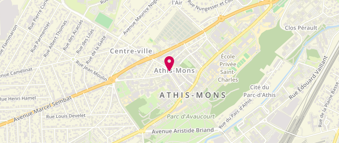 Plan de La Festive d'Athis, 24 Rue Etienne Lebeau, 91200 Athis-Mons