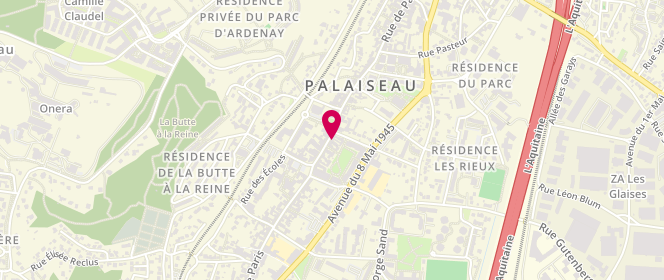 Plan de Maison Teixeira, 129 Rue de Paris, 91120 Palaiseau