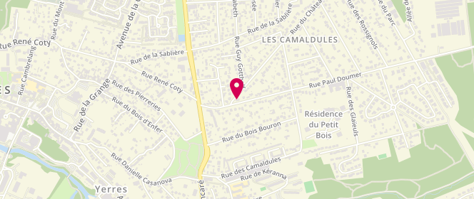 Plan de Le Bout du Monde, 15 Rue Paul Doumer, 91330 Yerres