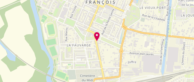 Plan de Boulangerie Person, 2 avenue du Colonel Moll, 51300 Vitry-le-François