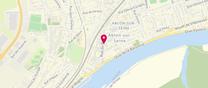 Plan de Au Palais des saveurs, 20 Rue du Bac, 94480 Ablon-sur-Seine
