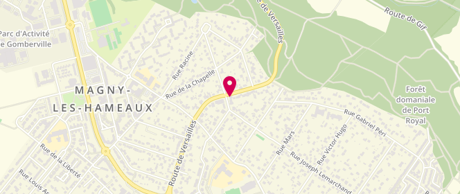 Plan de Boulangerie le Vieux Cressely, 33 Route de Versailles, 78114 Magny-les-Hameaux