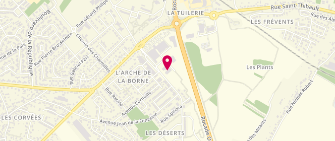 Plan de Au Croissant d'Or, 3 avenue Marc Chappey C, 28500 Vernouillet
