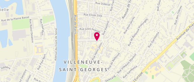 Plan de Festival des Pains, 32 avenue Carnot, 94190 Villeneuve-Saint-Georges