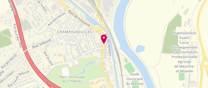 Plan de Boulangerie Estelle et Laurent, 37 Rue de Nancy, 54250 Champigneulles