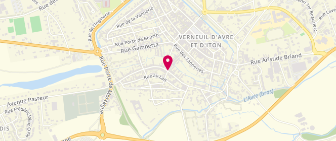 Plan de Boulangerie de la Tourelle, 355 Rue Notre Dame, 27130 Verneuil-sur-Avre