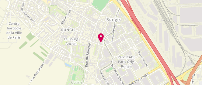 Plan de Boulangerie de Rungis Alain & Julie, 5 Rue d'Orly, 94150 Rungis