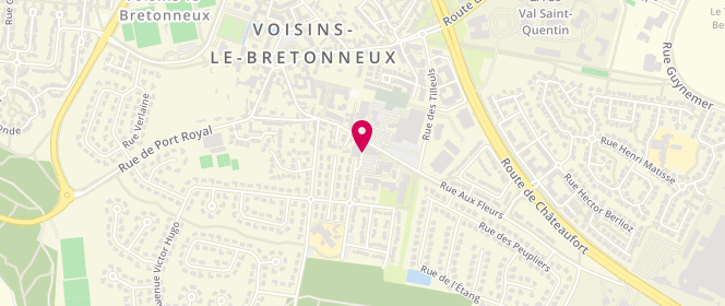 Plan de Boulangerie Pâtisserie et Chocolaterie Roidor, Rue Alfred de Vigny, 78960 Voisins-le-Bretonneux