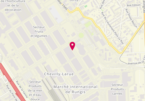 Plan de L'Atelier d'Augustine, 26 Avenue Flandre, 94150 Rungis Complexe