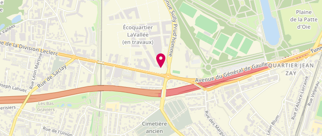 Plan de L'étoile du Berger, 6 avenue de la Division Leclerc, 92290 Châtenay-Malabry