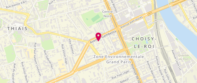 Plan de Chez Yanis Pizza, 31 Avenue Gambetta, 94600 Choisy-le-Roi