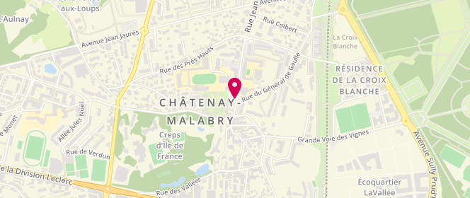 Plan de Aux Fins Délices de Châtenay by Godinaud, 92 Rue Jean Longuet, 92290 Châtenay-Malabry