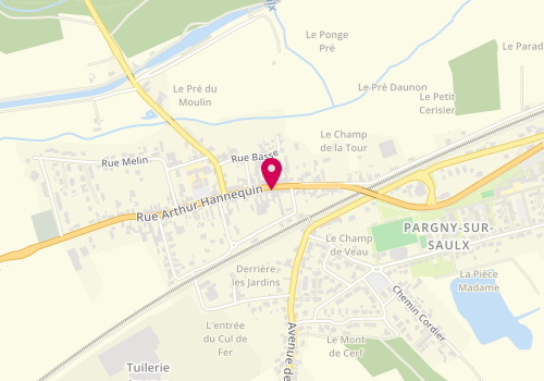 Plan de Richez, 68 Rue Arthur Hannequin, 51340 Pargny-sur-Saulx