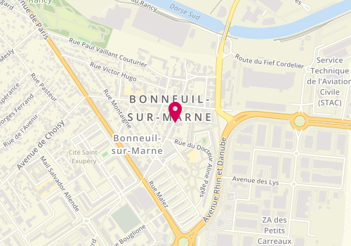 Plan de Le Fournil de Bonneuil, 15 avenue du Colonel Fabien, 94380 Bonneuil-sur-Marne