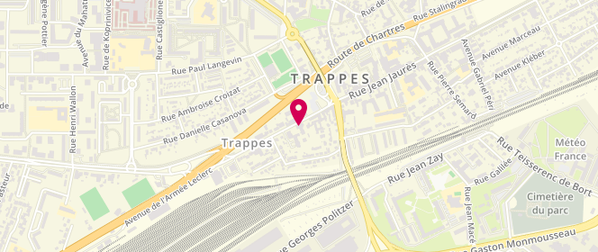 Plan de Numidia Délices, 89 Rue Jean Jaurès, 78190 Trappes