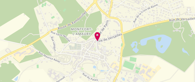 Plan de Boulangerie-Pâtisserie DEWULF, 2 Rue de Versailles, 78490 Montfort-l'Amaury