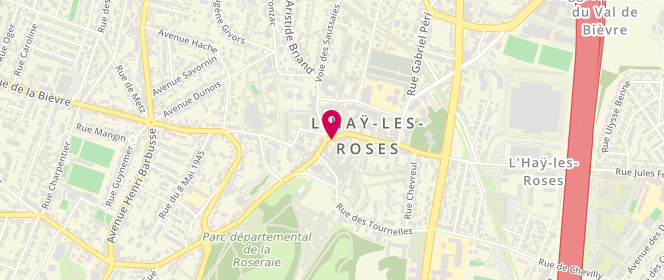 Plan de Au Croissant Doré, 24 Rue Jean Jaurès, 94240 L'Haÿ-les-Roses