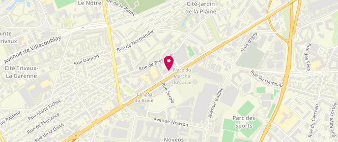 Plan de Maison des Saveurs, 360 Avenue du Général de Gaulle, 92140 Clamart