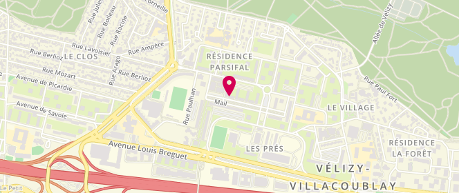 Plan de L'Otentik, 41 avenue du Général de Gaulle, 78140 Vélizy-Villacoublay